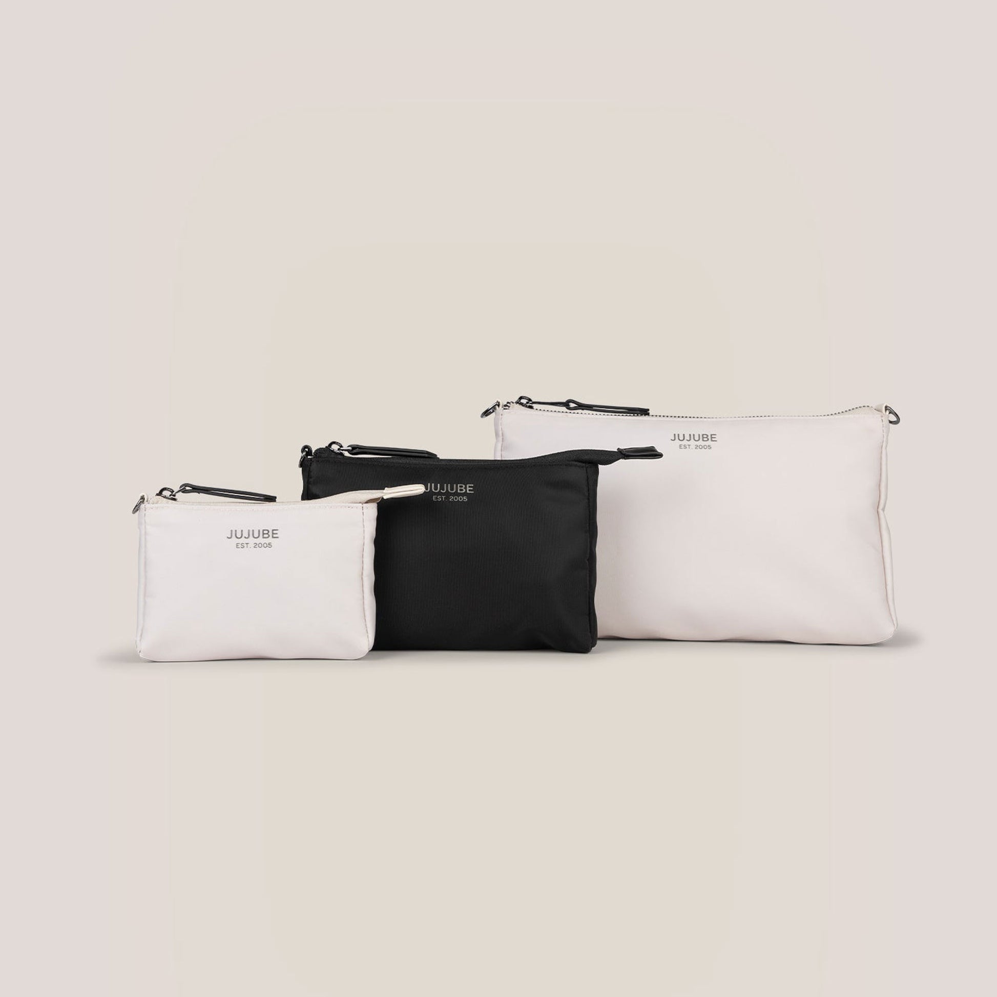 JuJuBe 3-Piece Pouch Set - Witney Carson - Cloud