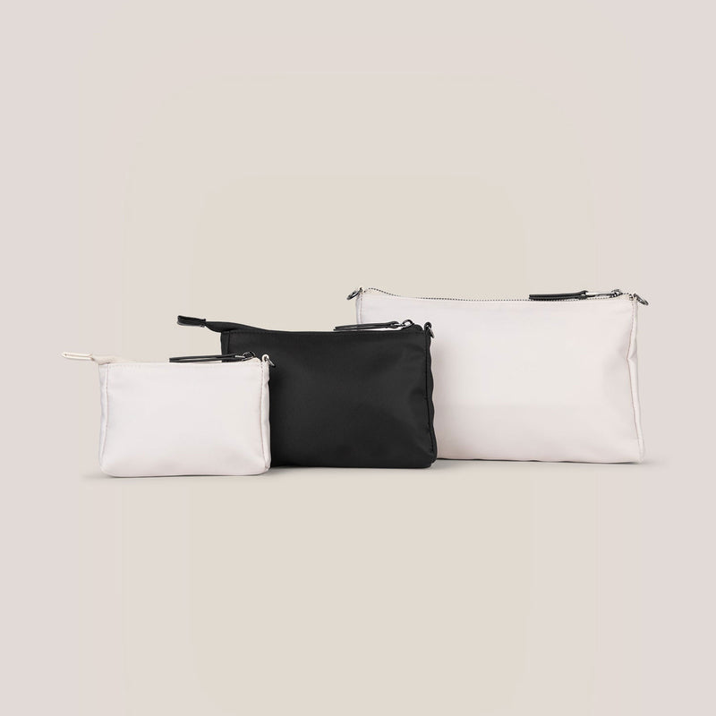 JuJuBe 3-Piece Pouch Set - Witney Carson - Cloud