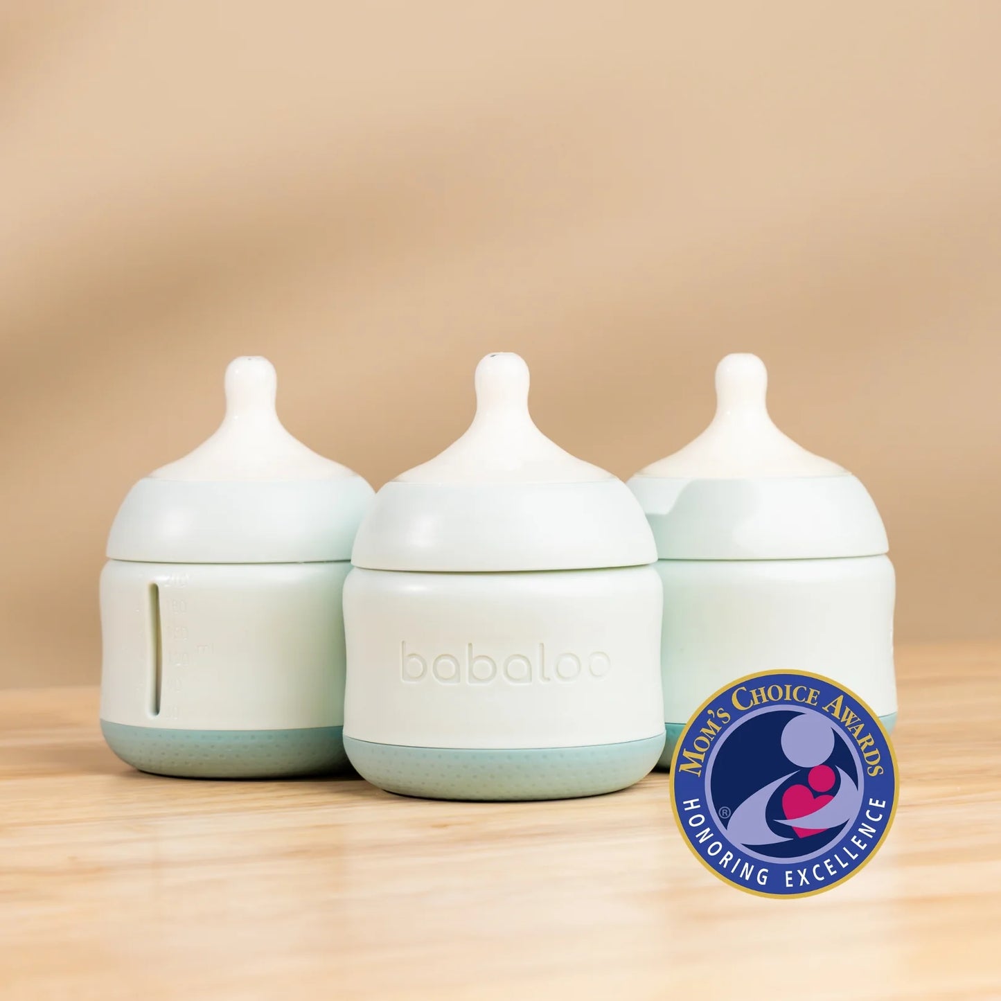 Babaloo Triple Pack 5oz Bottles - Bleu