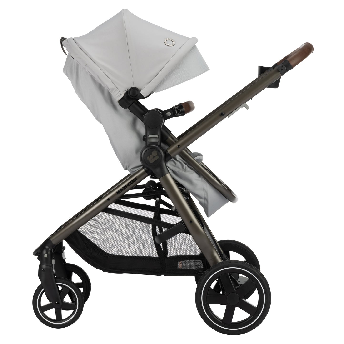 Maxi-Cosi Zelia2 Luxe+ 5-in-1 Travel System with Mico Luxe+ - Arctic Frost