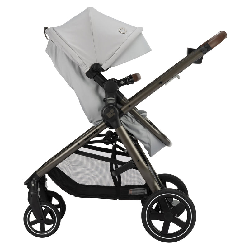 Maxi-Cosi Zelia2 Luxe+ 5-in-1 Travel System with Mico Luxe+ - Arctic Frost