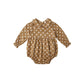 Rylee and Cru Cora Romper - Golden Fleur