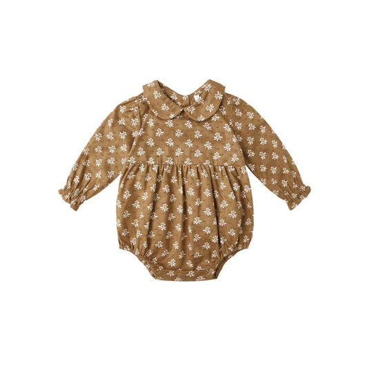 Rylee and Cru Cora Romper - Golden Fleur