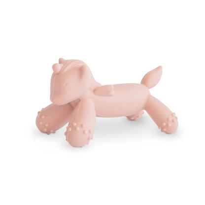 Mushie Unicorn Figurine Teether - Blush
