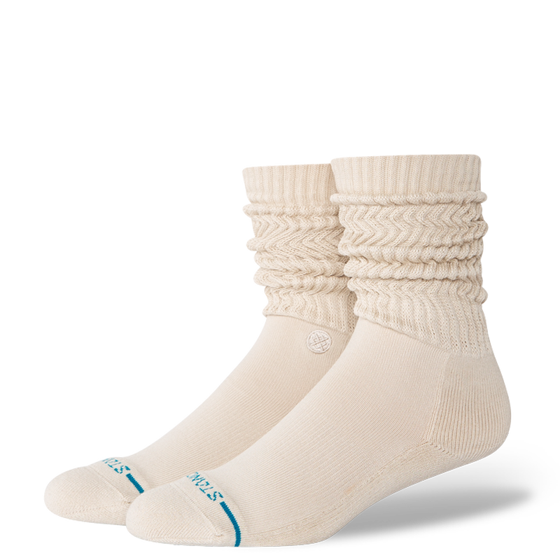 Stance Women's Icon Slouch Crew Socks - Oatmeal
