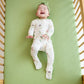 Kyte Baby Printed Zippered Footie - Wildflower