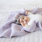 Saranoni Receiving Waffle Knit Blanket