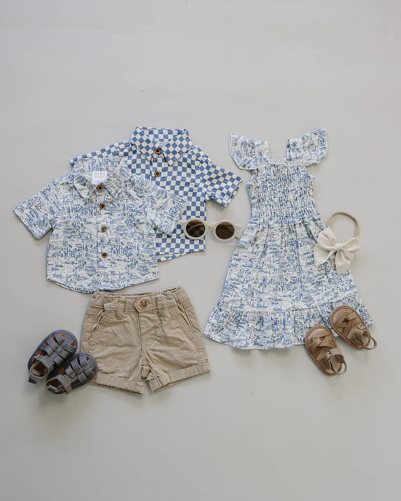 Mebie Baby Santorini Smocked Dress