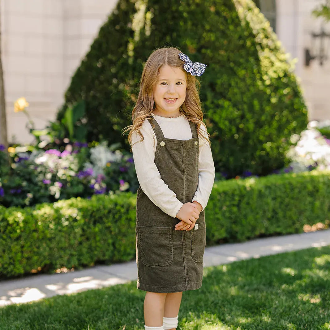 Mebie Baby Cream Pointelle Long Sleeve Tee
