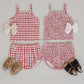 Mebie Baby Ruched Tulip Bloomer Set