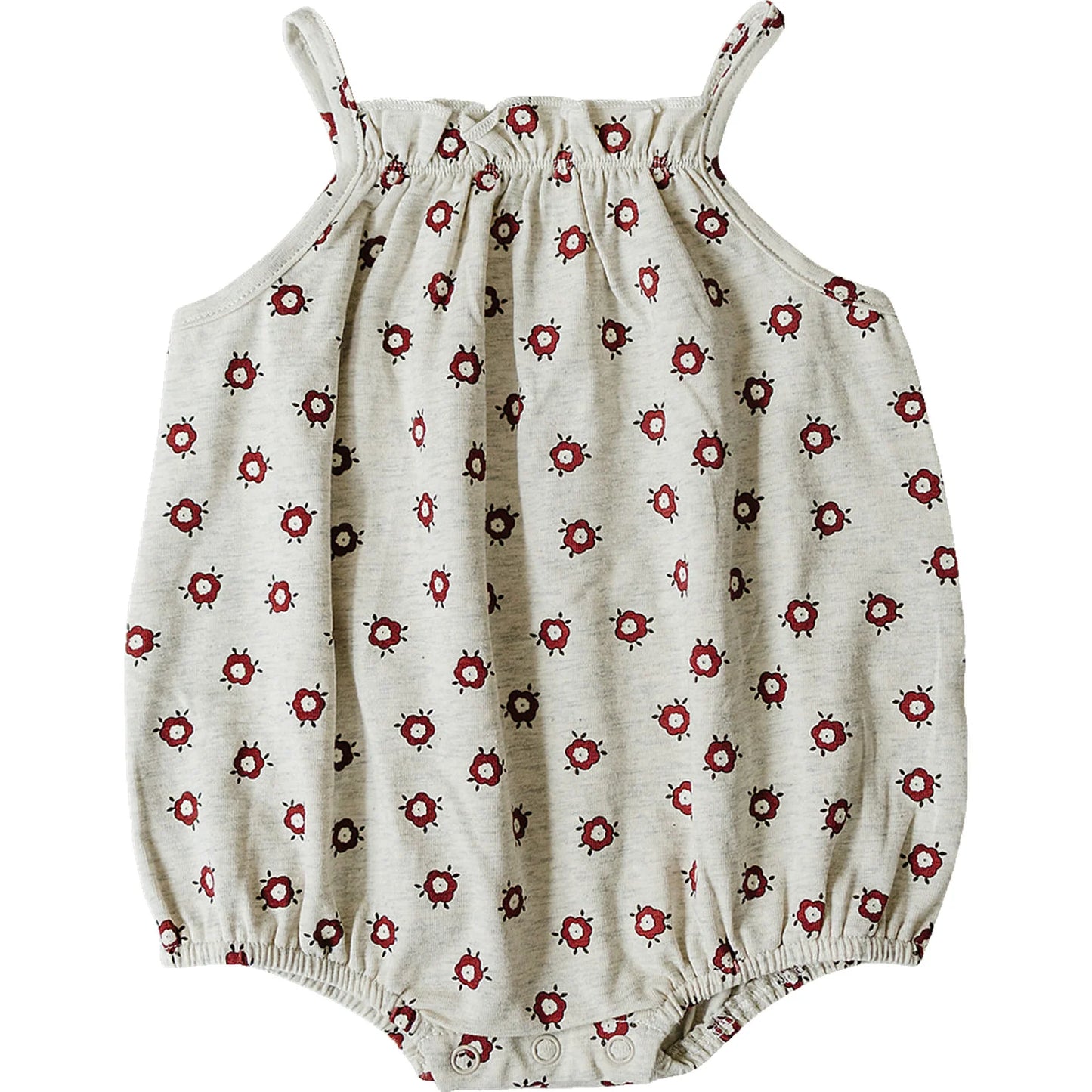 Mebie Baby Tank Bubble Romper - Floral