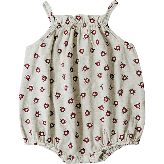 Mebie Baby Tank Bubble Romper - Floral