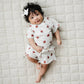 Mebie Baby Short Set - Strawberry