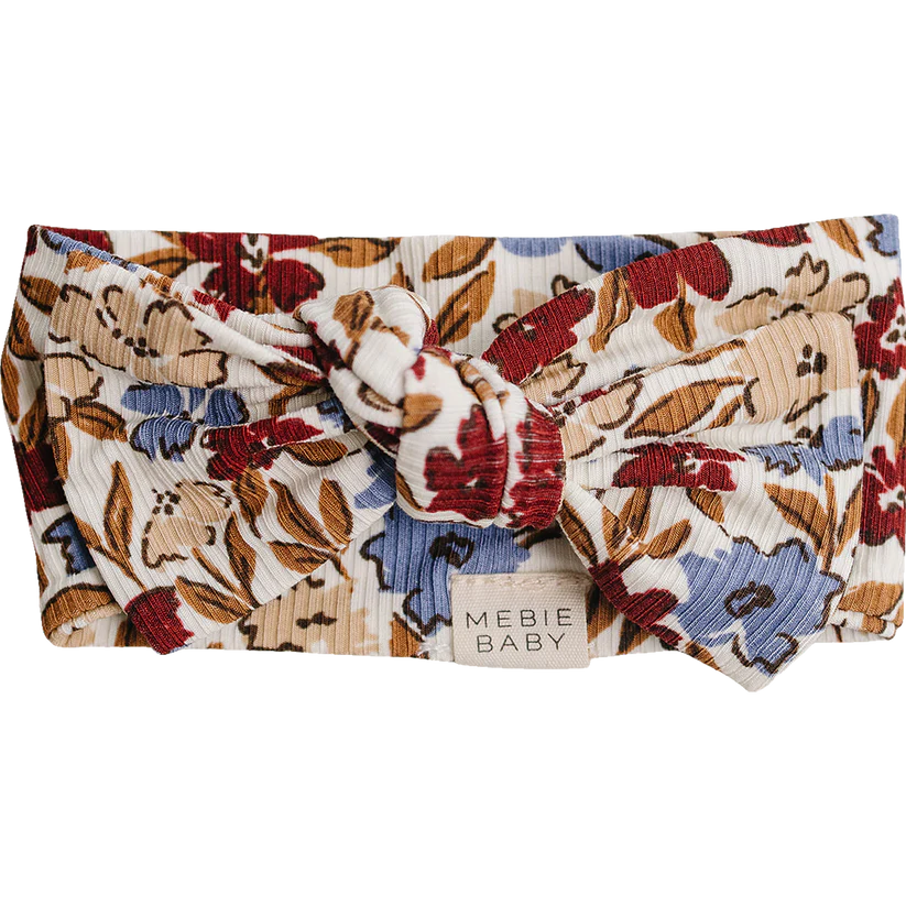 Mebie Baby Ribbed Bamboo Head Wrap