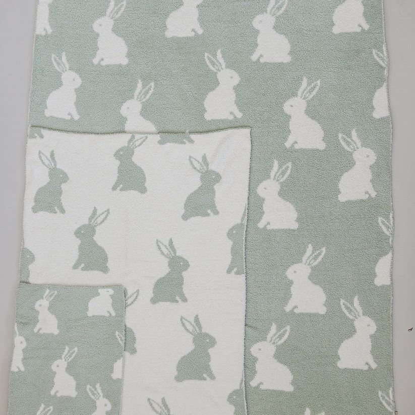 Mebie Baby Plush Blanket - Bunny