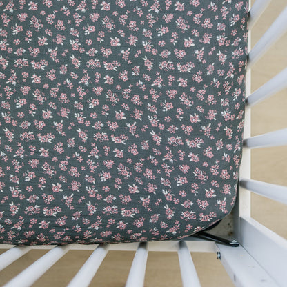 Mebie Baby Muslin Crib Sheet