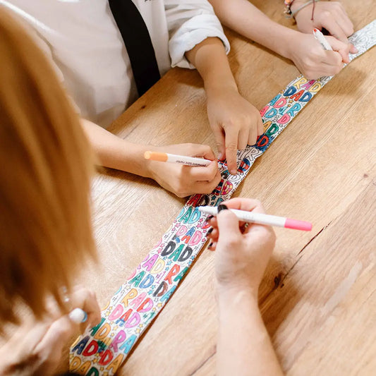 Boon Ties Rad Dad Coloring Tie
