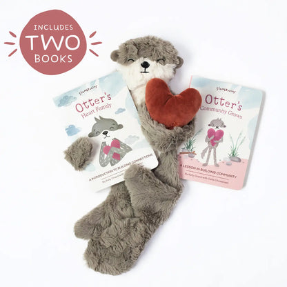 Slumberkins Plush Snuggler Set - with 2 books!