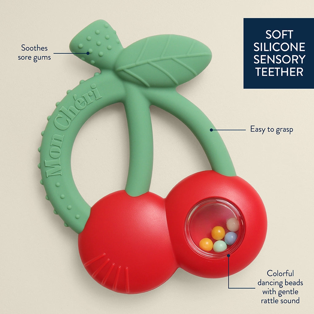 Itzy Ritzy Bitzy Shake Silicone Teether with Rattle
