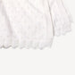 Viverano Organics Organic Classic Pointelle Knit Baby Blanket - Dove White