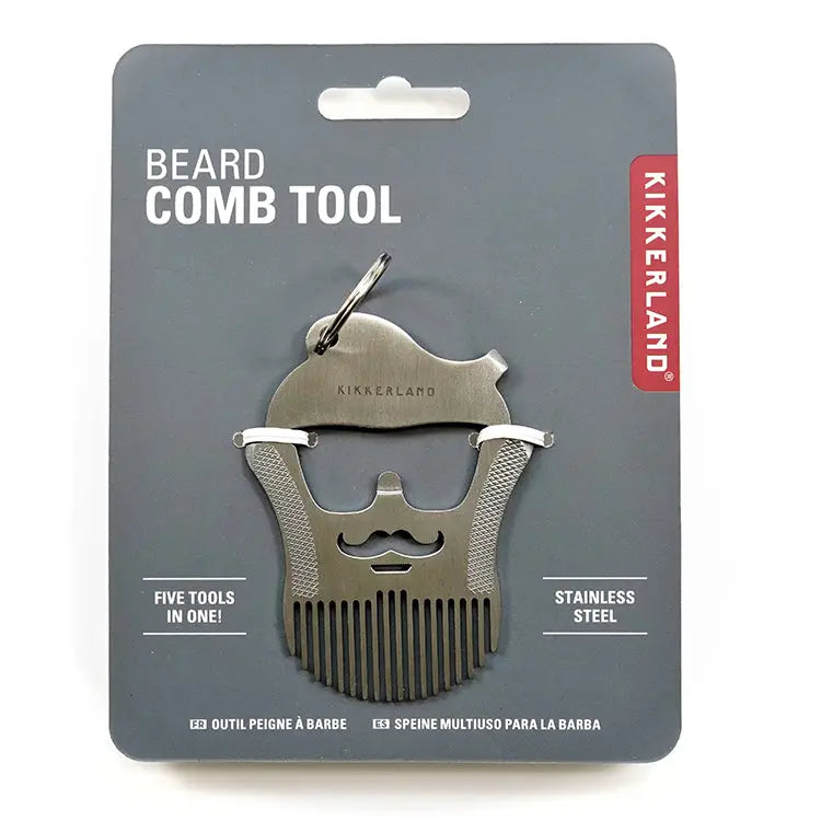 Kikkerland Design Inc Beard Comb Tool