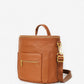 Fawn Design The Mini - Faux Leather Diaper Bag Travel Backpack Crossbody