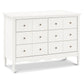 Liberty 6-Drawer Assembled Dresser - Warm White