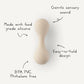 Mushie Silicone Baby Rattle Toy