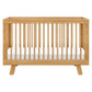 Babyletto Hudson 3-in-1 Convertible Crib with Toddler Bed Conversion Kit - Honey
