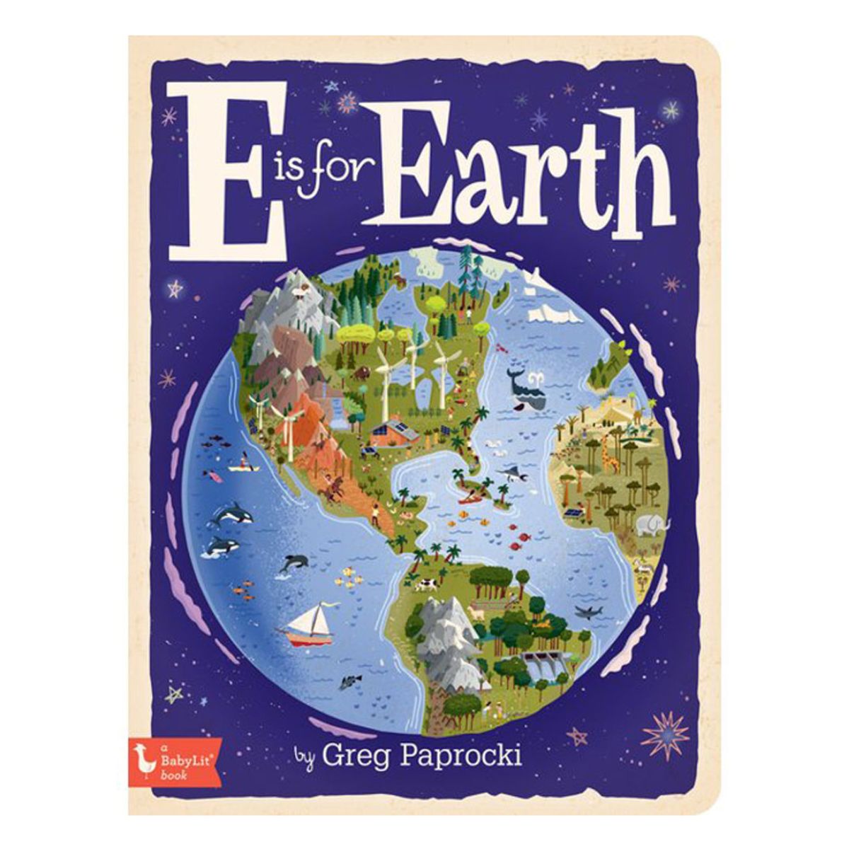 Seasonal Alphabet Primer Board Books - E is for Earth
