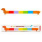 Kikkerland Design Inc Rainbow Dachshund Markers
