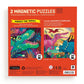 Chronicle Books Dinosaur Roar! Magnetic Puzzles