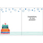 Gina B Designs Graduation Greeting Card - Happy Grad Books