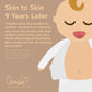 Bonise Skin to Skin Babywear Footie - Ripple