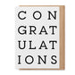 Paisley and Parsley Congratulations - Greeting Card