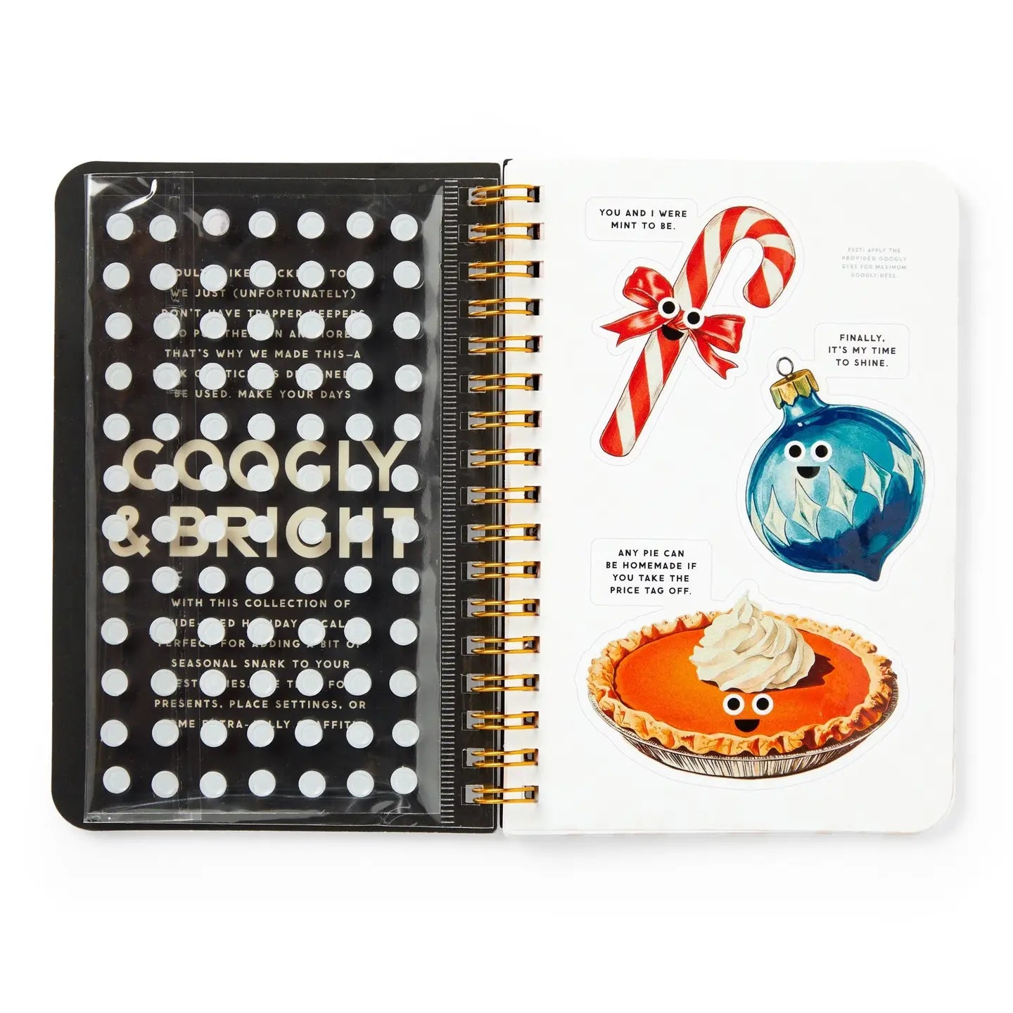 Chronicle Books Googly and Bright Holiday Sticker Book