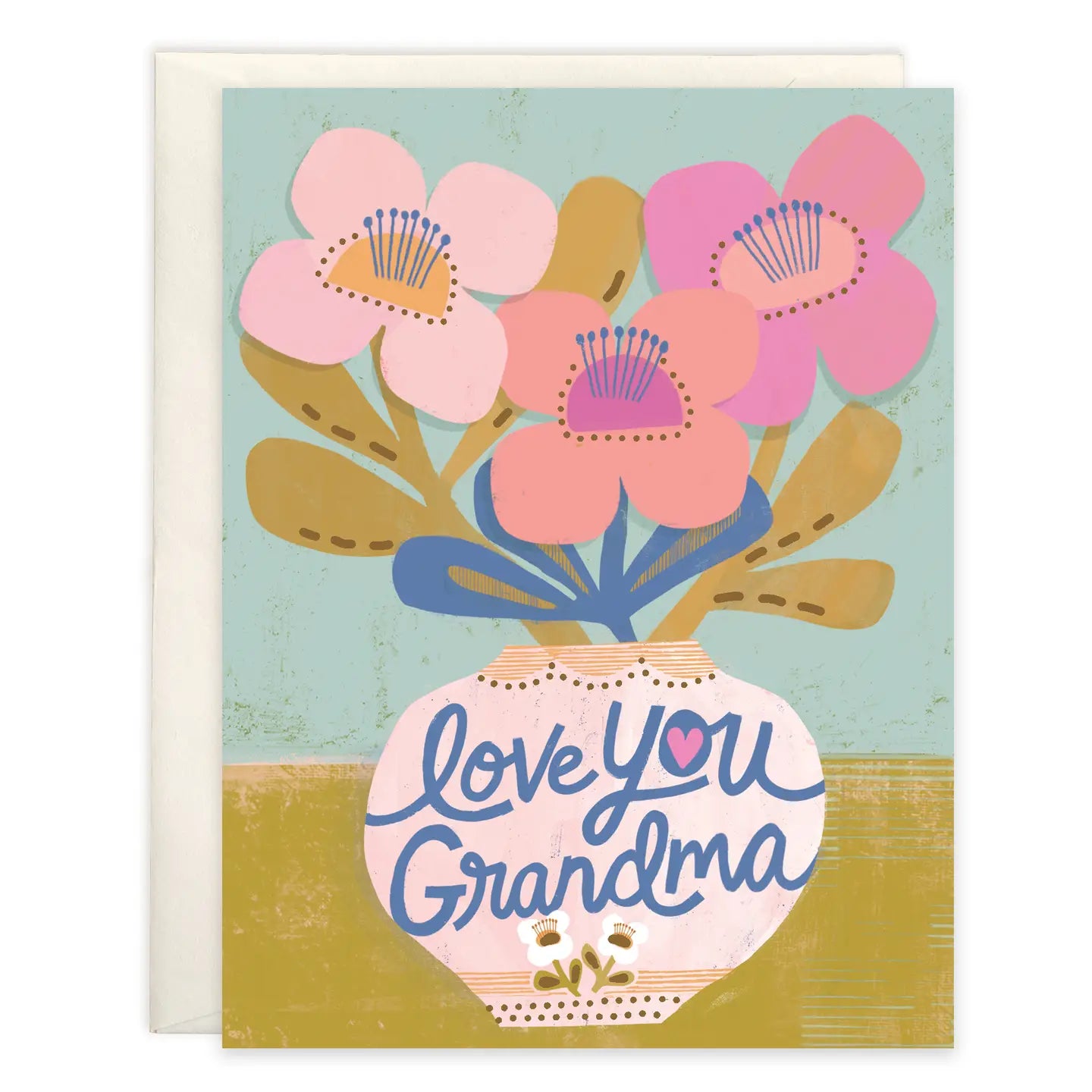 Gina B Designs Mother's Day Greeting Card - Grandma Flowers