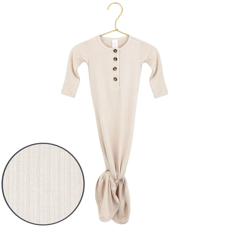 Lou Lou and Company Ribbed Knotted Gown