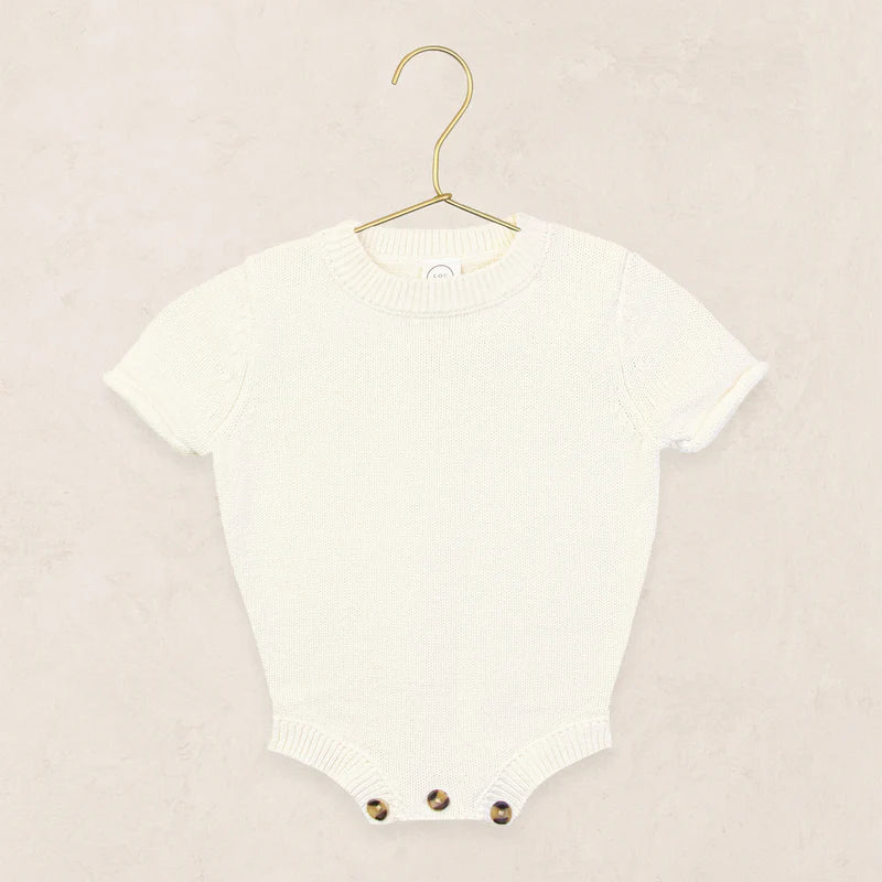 Lou Lou and Company Knit Onesie - Ivory