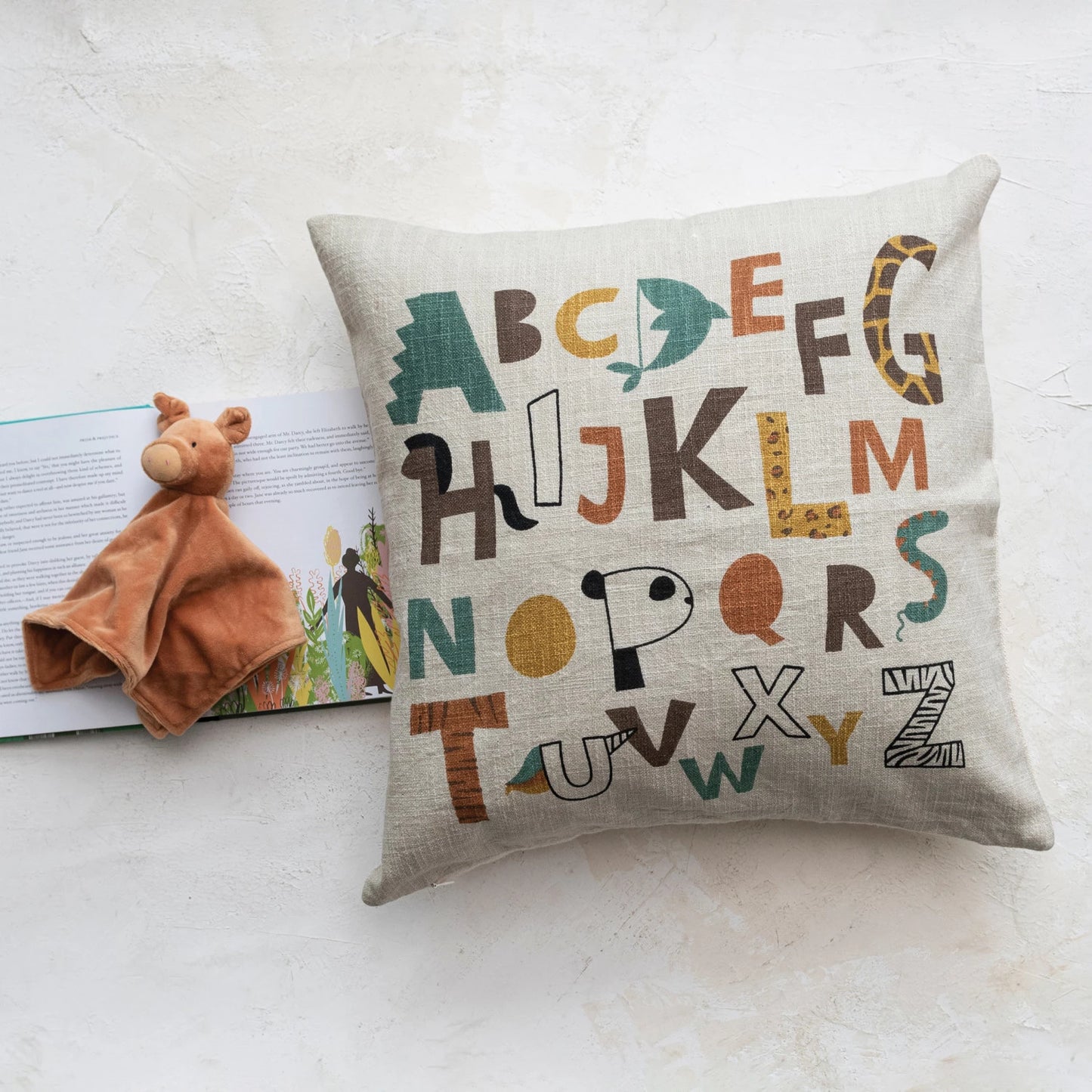 Creative Co-op Cotton Printed Pillow - 20"