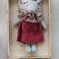 Creative Co op Plush Animal in Ruff Collar