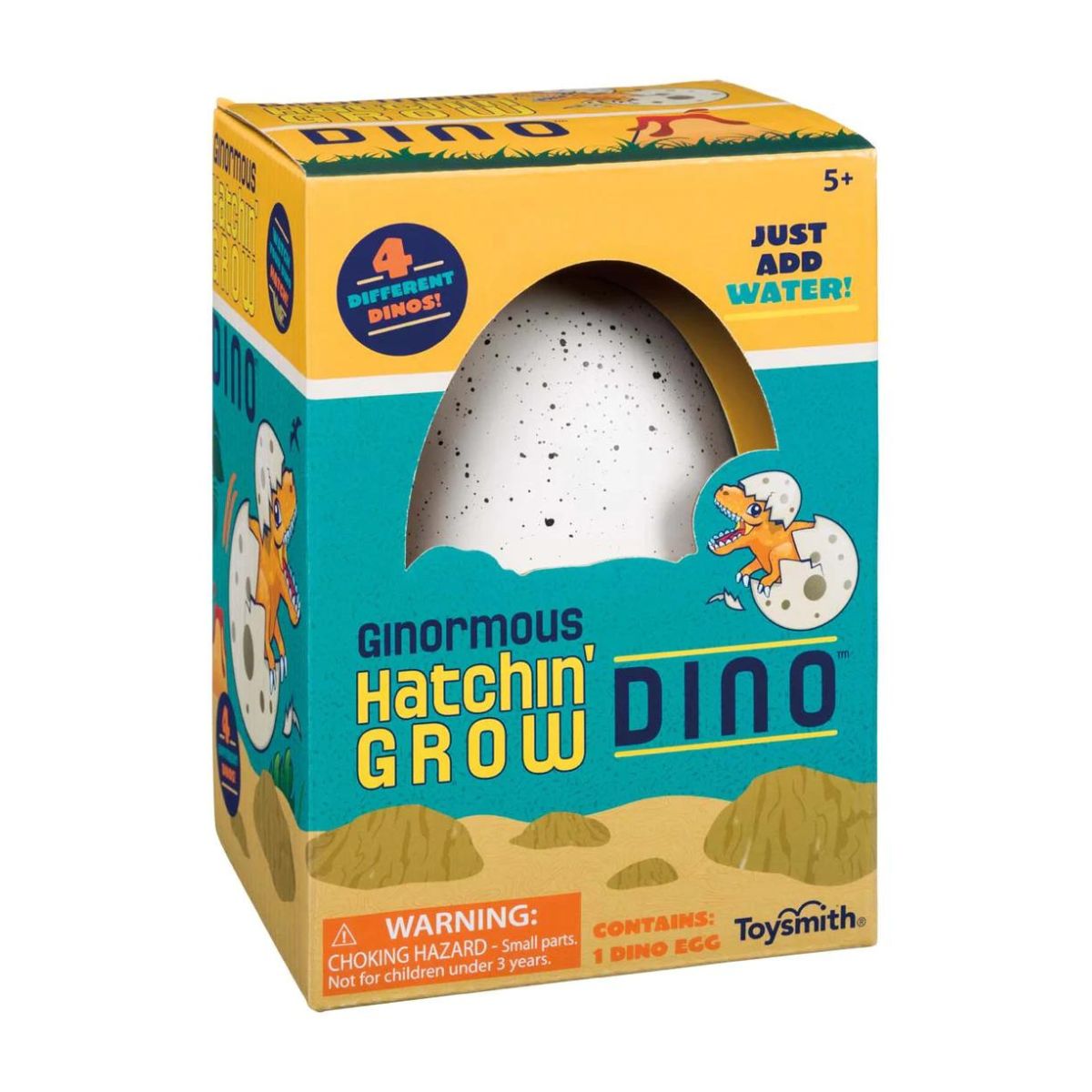 Toysmith Ginormous Hatchin' Grow Dino