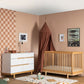 Dadada Bliss 4-in-1 Convertible Crib - Natural in nursery