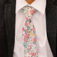 Boy wearing Boon Ties Boys' Tie - Blooming Floral