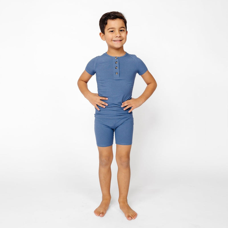 Lou Lou and Company Ribbed Shortie Set - Harrison
