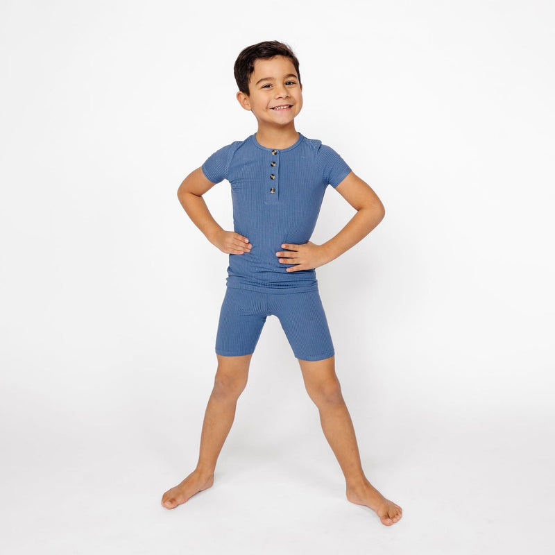Lou Lou and Company Ribbed Shortie Set - Harrison