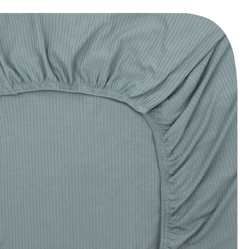 Lou Lou and Company Ribbed Crib Sheet - Ford
