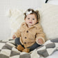 Mebie Baby Sherpa Shacket - Tan