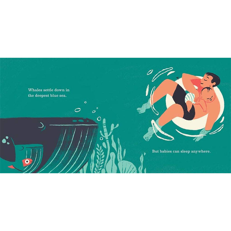 Abrams Books Babies Can Sleep Anywhere Boardbook
