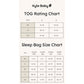 Kyte BABY TOG Rating and Sleep Bag Size Chart